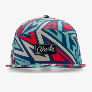 Abstract Zig Zag Camper Hat