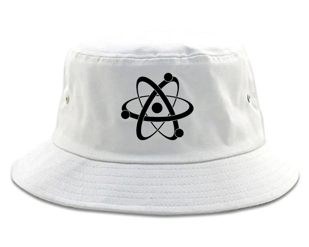 Atom Symbol Science Mens Bucket Hat