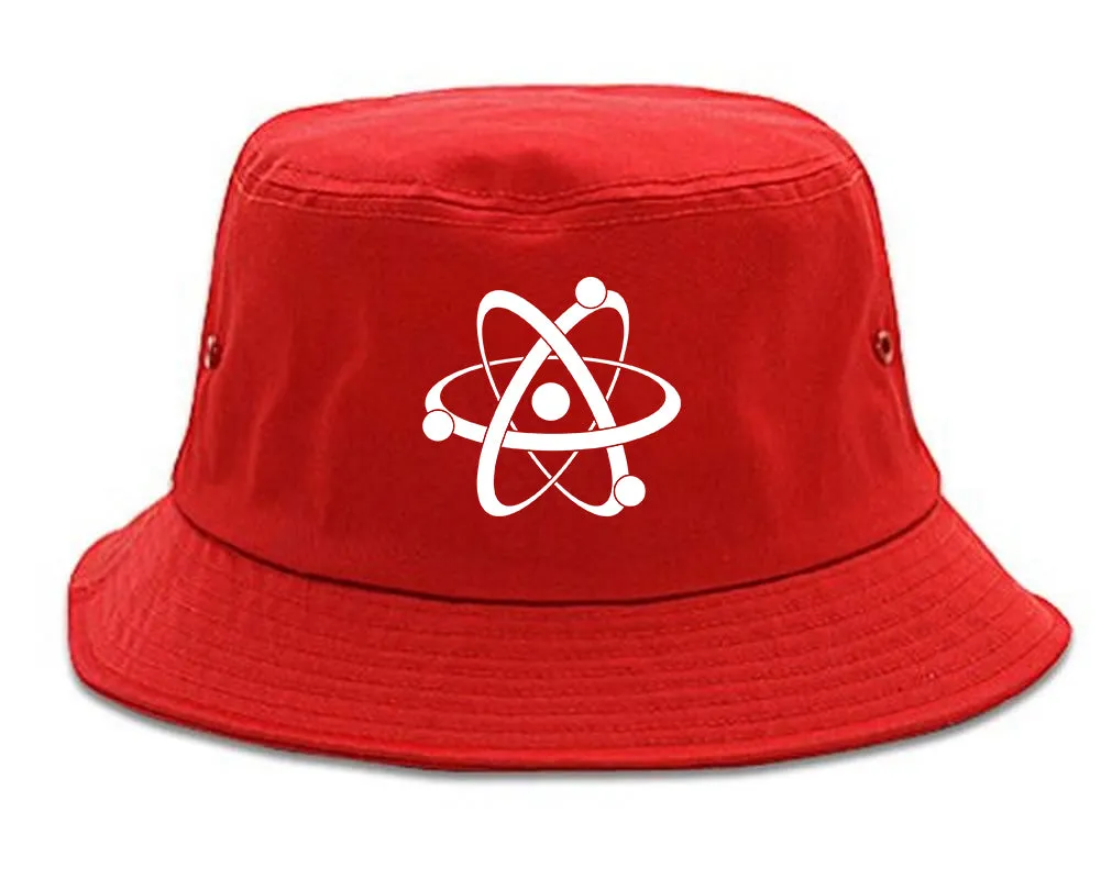 Atom Symbol Science Mens Bucket Hat