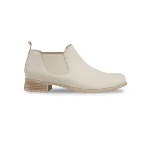 BEDFORD-CREAM TUMBLED LEATHER