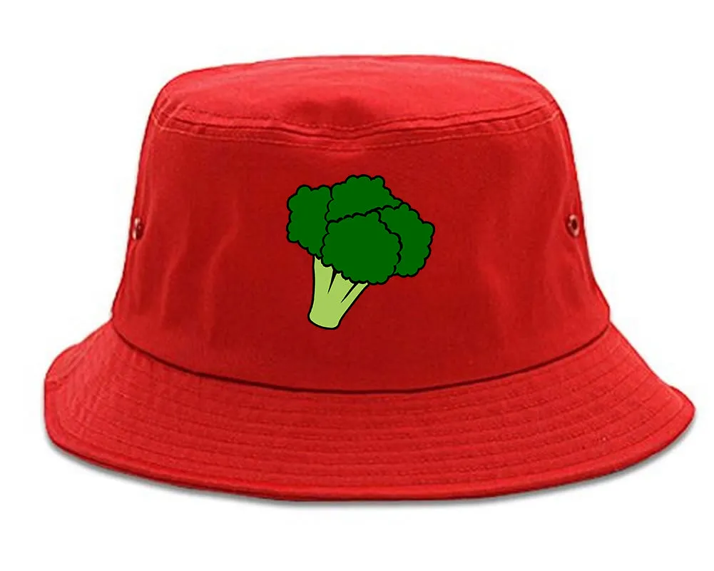 Broccoli Vegan Chest Mens Bucket Hat