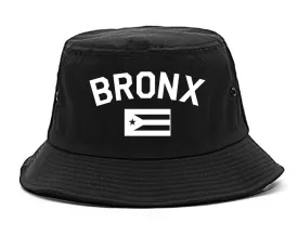 Bronx Puerto Rico Flag Mens Bucket Hat