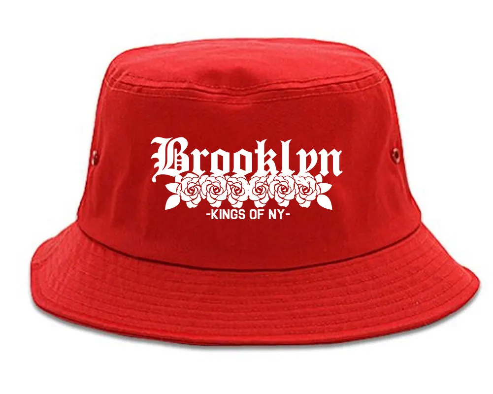 Brooklyn Roses Kings Of NY Mens Bucket Hat