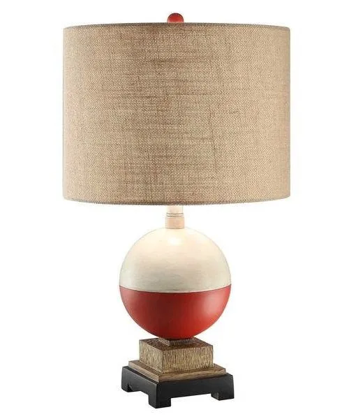 Fisherman's Bobber Base Table Lamp Set