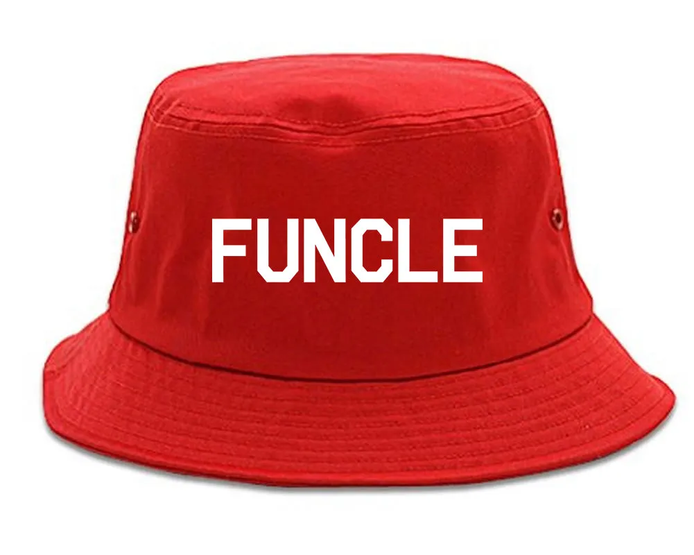 Funcle Fun Funny Uncle Mens Bucket Hat