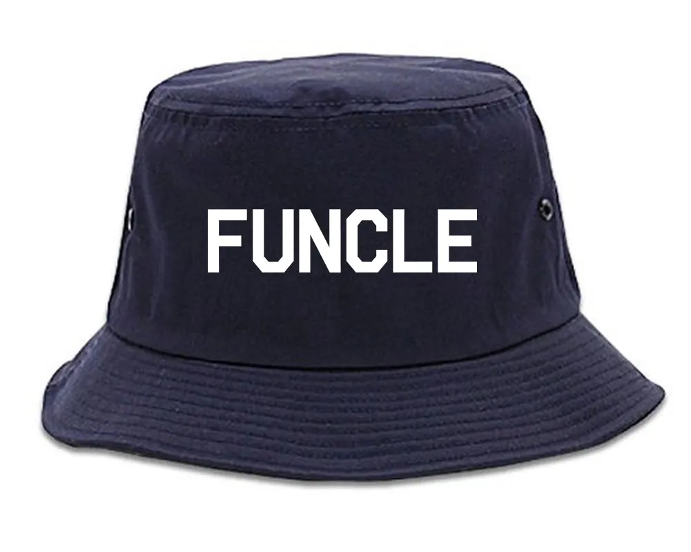 Funcle Fun Funny Uncle Mens Bucket Hat