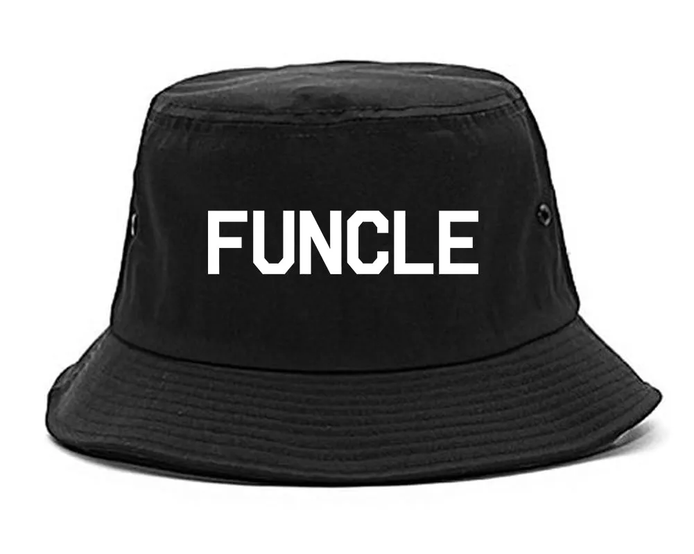 Funcle Fun Funny Uncle Mens Bucket Hat