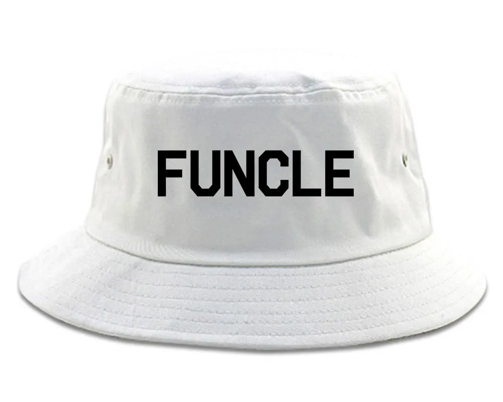 Funcle Fun Funny Uncle Mens Bucket Hat