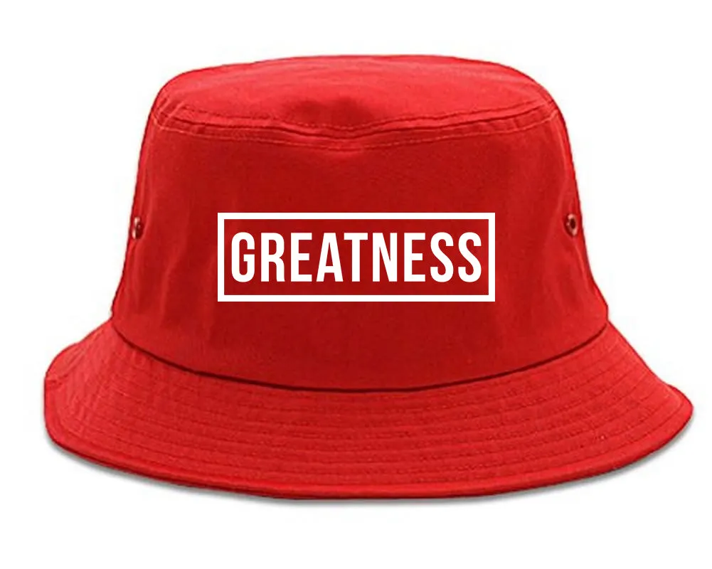 Greatness Box Mens Bucket Hat