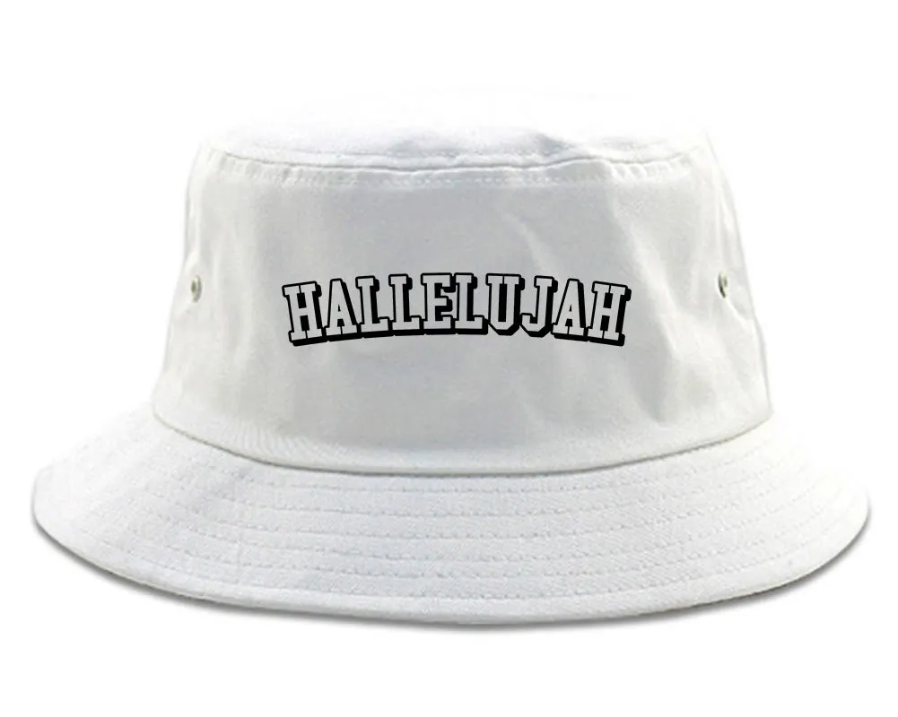 Hallelujah Praise The Lord Mens Bucket Hat