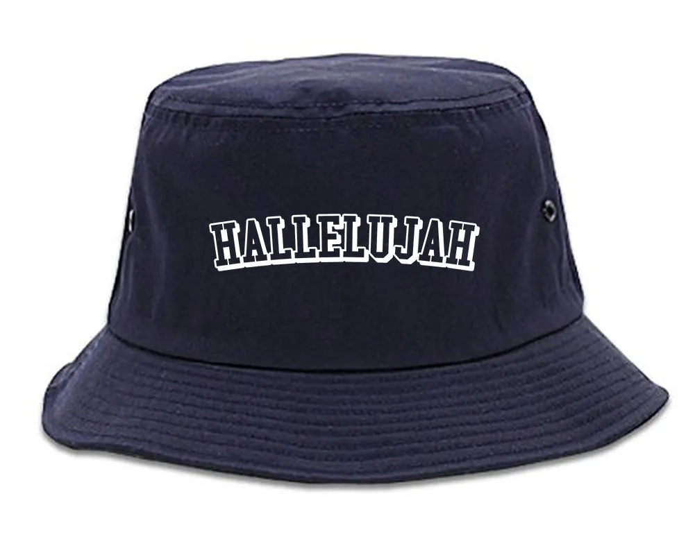 Hallelujah Praise The Lord Mens Bucket Hat