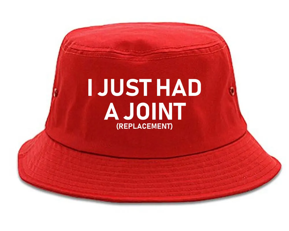 I Just Had A Joint Funny Hip Shoulder Knee Surgery Mens Bucket Hat