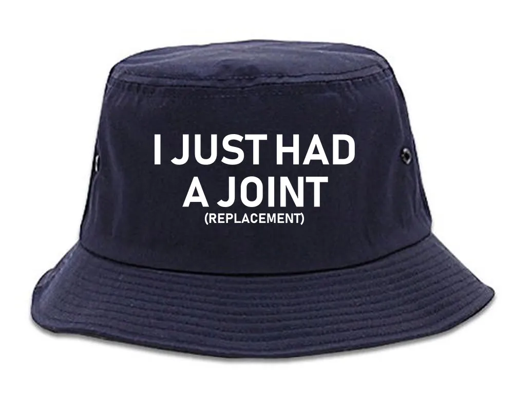 I Just Had A Joint Funny Hip Shoulder Knee Surgery Mens Bucket Hat