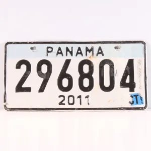 License Plate Panama