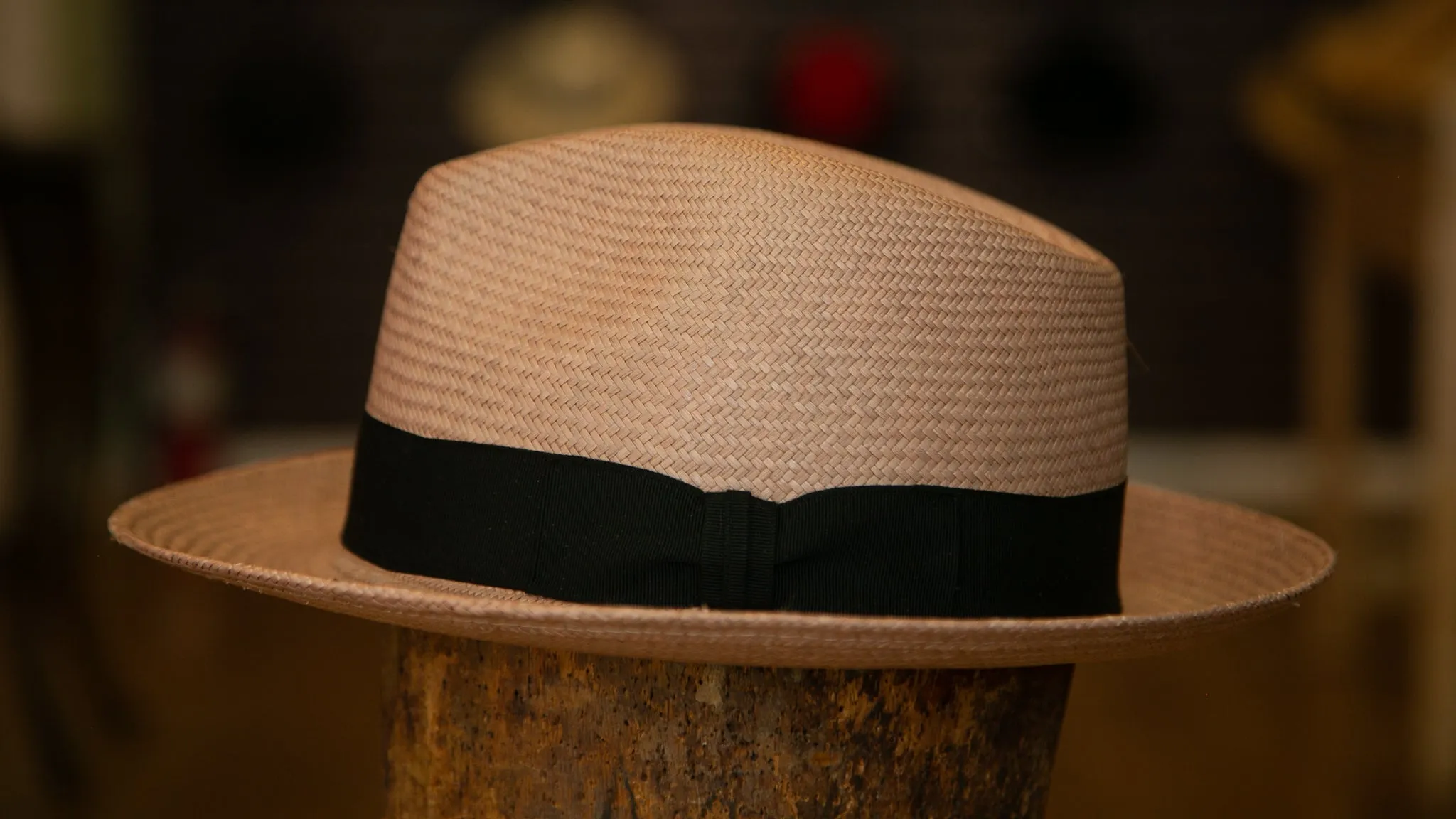 Light Grey Panama Fedora (Baron Original)