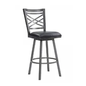 Panama Swivel Stool - Black