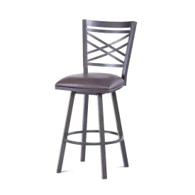 Panama Swivel Stool - Brown