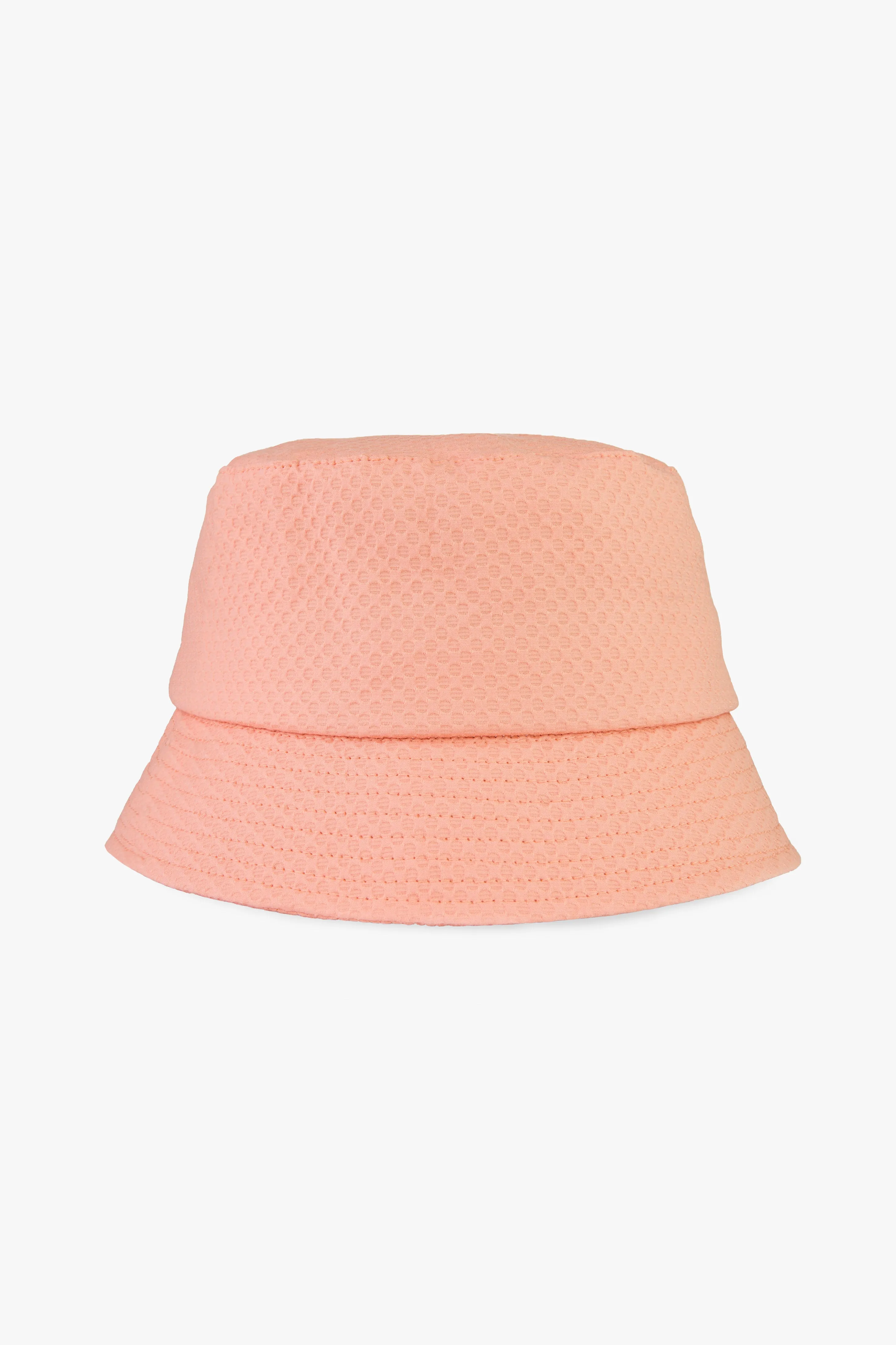 Peach bucket hat