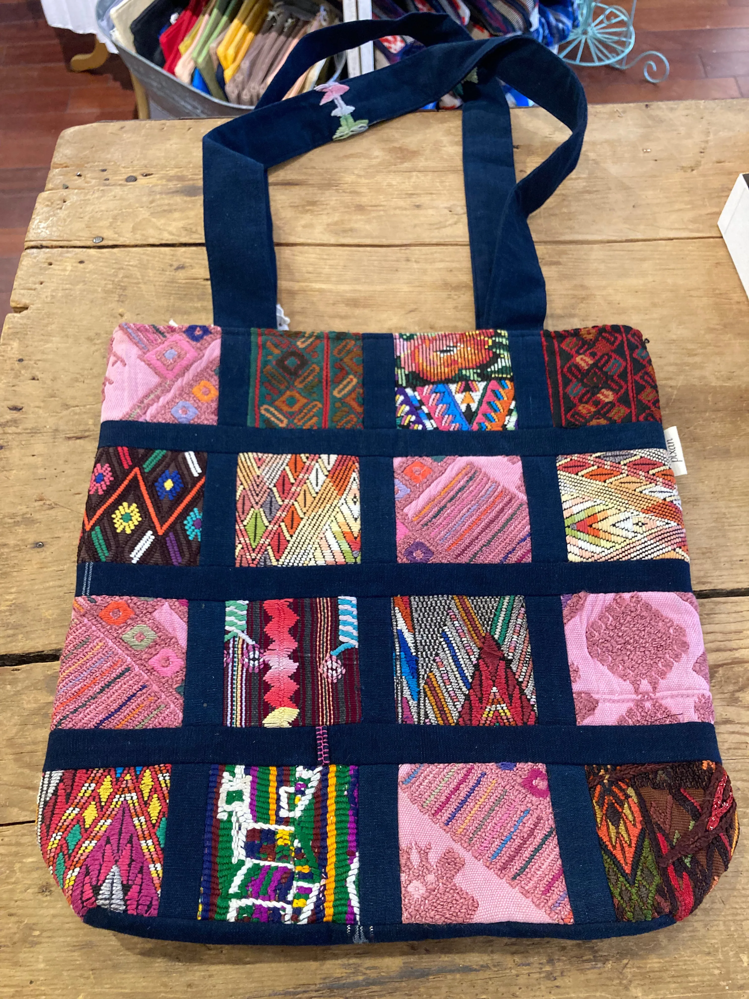 Repurposed Huipil Tote